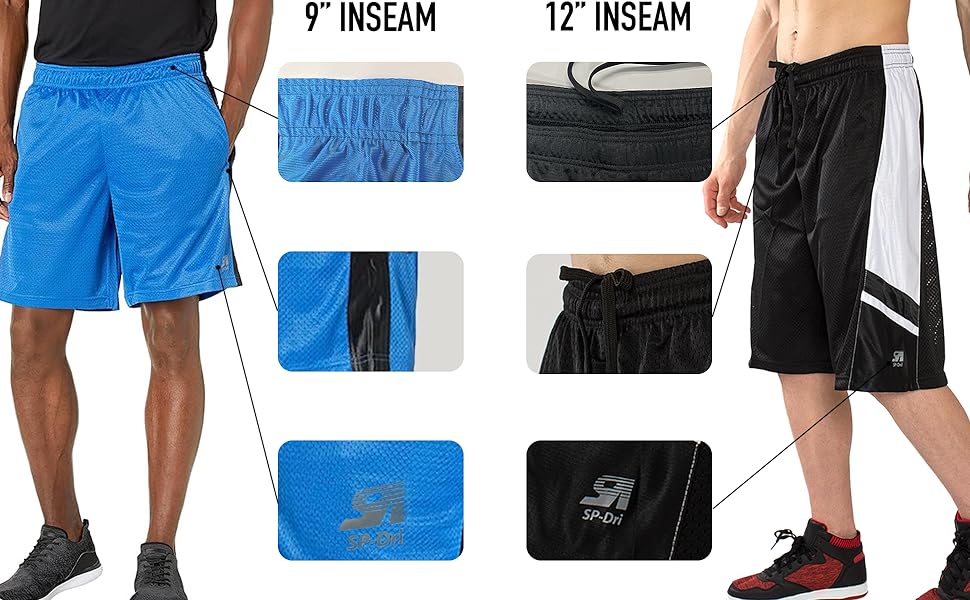 Mesh Shorts detail