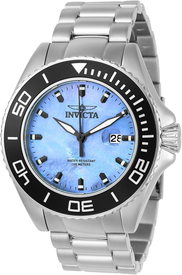Invicta Men's 23067 Pro Diver Analog Display Japanese Quartz Silver Watch