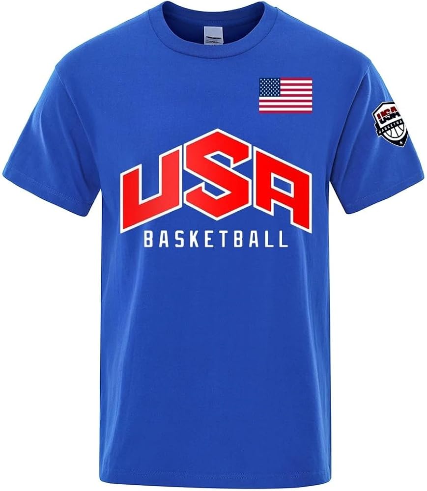 USA Olympics Basketball Shirt, Olympics Shirt, Paris Olympic Vacation Tee, 2024 USA Basketball Olympic USA Apparel Blue