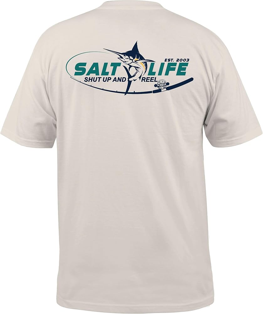 Salt Life Men's Reel Time Short Sleeve Tee