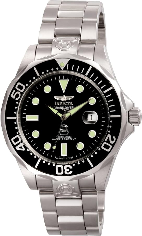 Invicta Men's 3044 Stainless Steel Pro Diver Automatic Watch