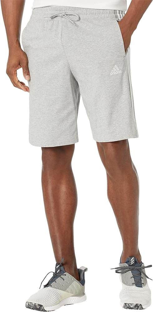 adidas Men's Essentials Single Jersey 3-Stripes Shorts